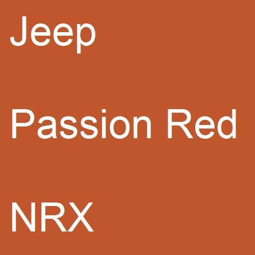 Jeep, Passion Red, NRX.